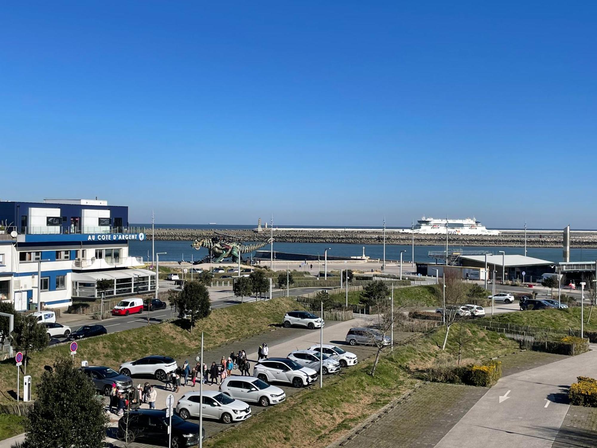 Studio Horizon Bleu, Vue Mer Calais Eksteriør billede